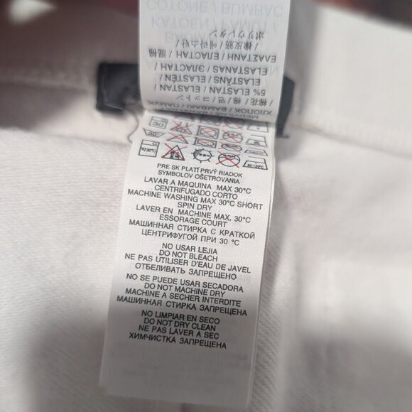 Vintage Mango | Cargo Skirt In White - Picture 6 of 7